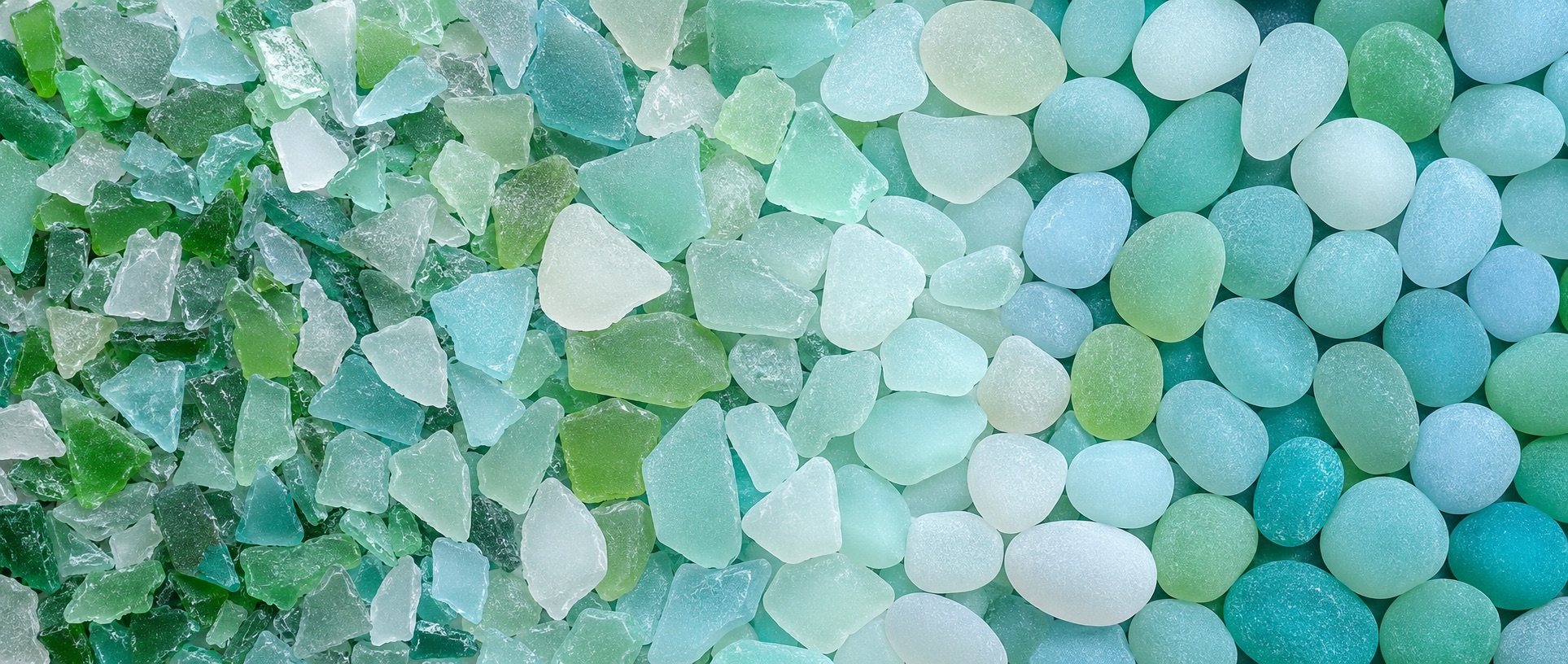 Polished Sea Glass Shards